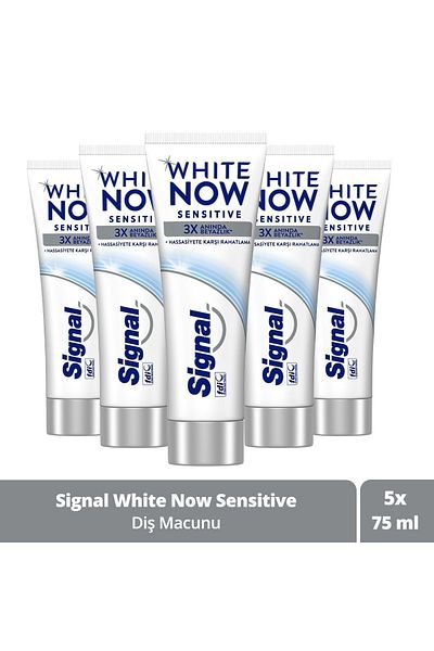 Signal White Now Toothpaste Sensitive Relief Against Sensitivity 75 ml