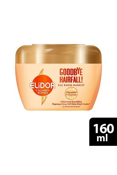Elidor Collagen Blends Hair Care Mask Goodbye Against Hairfall Hair Loss 160 ml