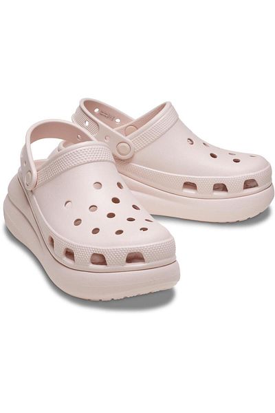 Crocs Γυναικείες Παντόφλες Classic Crush Clog - Quartz 207521 -6UR