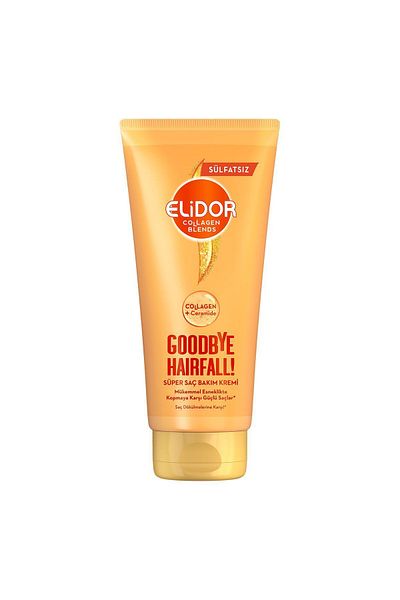 Elidor Collagen Blends Sulfate-Free Super Hair Care Cream Goodbye Hairfall Hair Loss 170 ml