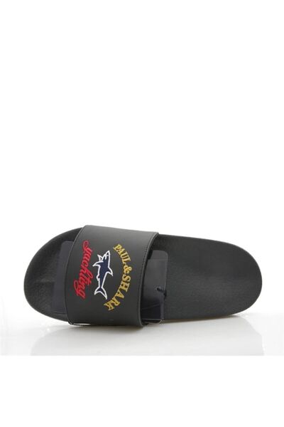 PAUL&SHARK Men's Black Slippers C0p8001-011