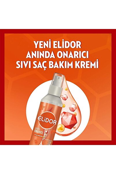 Elidor Superblend Sıvı Saç Bakım Kremi Anında Onarıcı Kırılma Karşıtı Yoğun Besleyici 200 ml X2