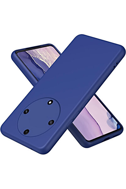 Fibaks Honor X9A Kılıf Kamera Çıkıntılı Içi Kadife Lansman Yumuşak Dokulu Silikon Kapak