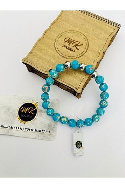 MK tasarım REAL VARICID STONE BRACELET MK.013.013