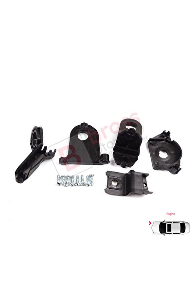 Bross Otomotiv Seat Leon Mk3 5f 2012-2020 5f0998226 Uyumlu Sağ Ön Far Ayak Ta...