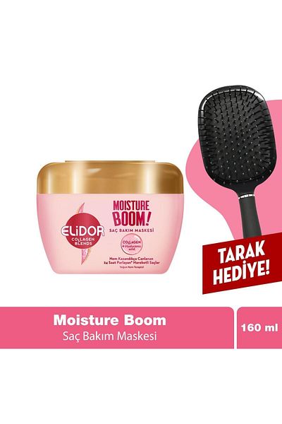 Elidor Collagen Blends Hair Care Mask Moisture Boom Intensive Moisture Therapy 160 Ml
