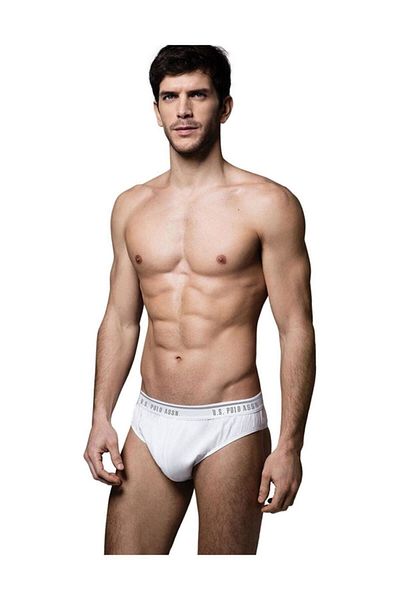 U.S. Polo Assn. Ανδρικό σλιπ εσώρουχο 3 τεμαχίων βαμβακερό