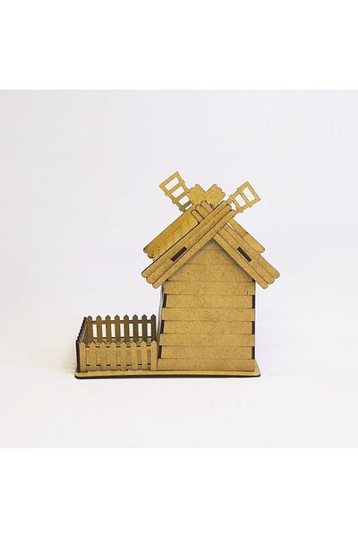 Eğitici Hobi Windmill Painting Model