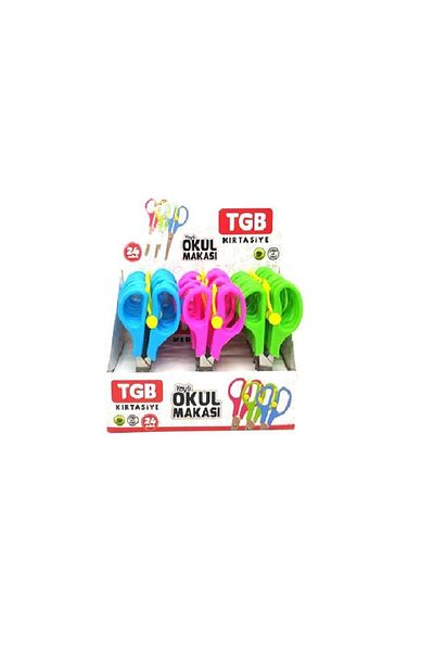 Helvacıoğlu Tgb - Colorful Small Spring Scissors