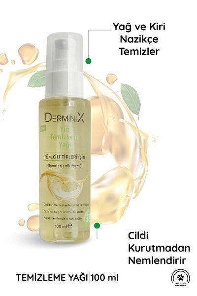 Derminix Skin Revitalizing and Purifying Cleansing Oil