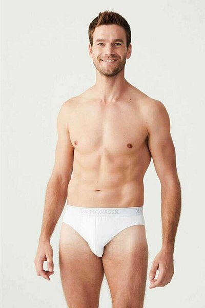 U.S. Polo Assn. Ανδρικό σλιπ εσώρουχο 3 τεμαχίων βαμβακερό