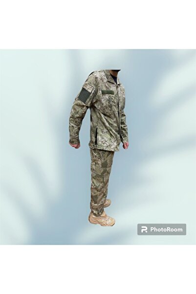 Butik Kamuflaj Takımı Pantolon Ve Gömlek