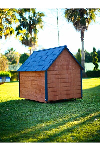 MANDU Isı Yalıtımlı Ahşap Köpek Kulübesi 2XL