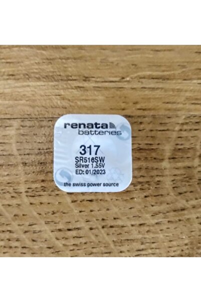 RENATA 317 Sr 516 Sw Saat Pili Son Kullanım Tarihi 2027
