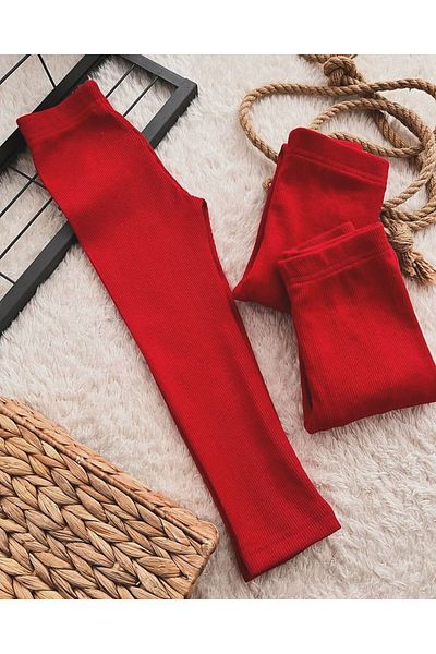 BAHNUR BABY-CHILD RED FiTiLLi RiBANA TIGHTS