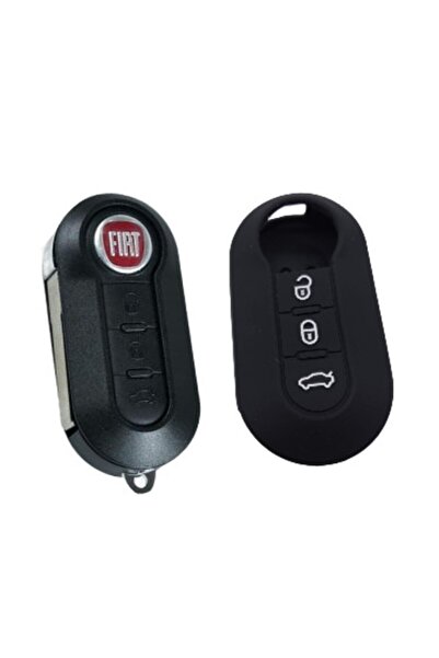 KUZEY HIRDAVAT Fiat Doblo 500 500x 500l Ducato Citreön Jumpy Peugeot Boxer Silikon Anahtar Kılıfı