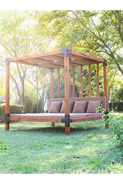 MANDU Ahşap Loca (Dış Mekân Yatak)