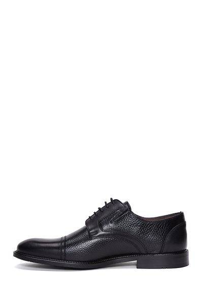 Derimod Black Leather Men's Classic Shoes - 23wfd600314