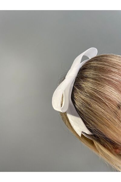 HUby design Bow Tiara Ribbon Velvet Hair Band Tiara