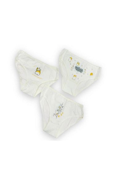 BATU GİYİM 3-Piece Girl's Panties