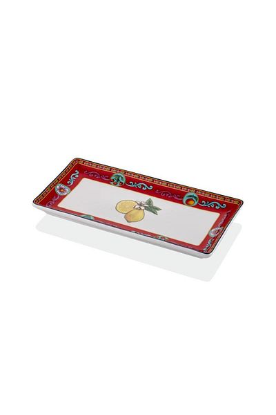 LAMEDORE Summer 2 Piece Small Rectangular Plate 26.5x13cm 1bsf-1470sm