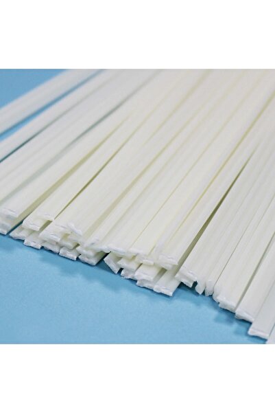 DapTeknik Plastik Kaynak Elektrodu Pp 100 gr (20 ADET) Pp Beyaz / Çamaşır Makinası Kazanı
