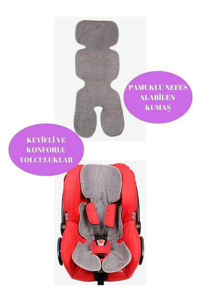 ubeybi Baby Stroller and Car Seat Cushion, Baby Stroller Cover, Baby Travel Support Pad, UPED001