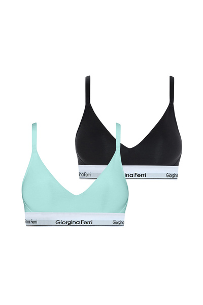 GIORGINA FERRI Sophie - Cutie de 2, cu bandă elastică, uz zilnic, sutien spor...