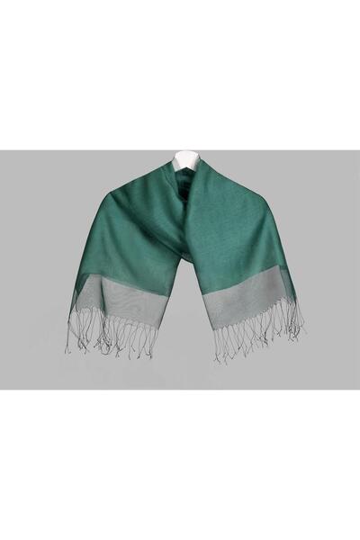 ARMANDA Διπλής στρώσης Σετ Τούλι τεμαχίων Σάλι 0017-σμαραγδί