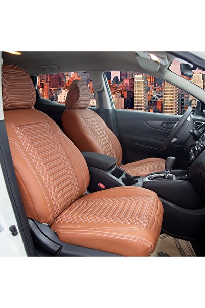 ASYASHOP غطاء مقعد سيارة جلدي فاخر متوافق مع Seat Arona أمامي/خلفي، مجموعة مك...