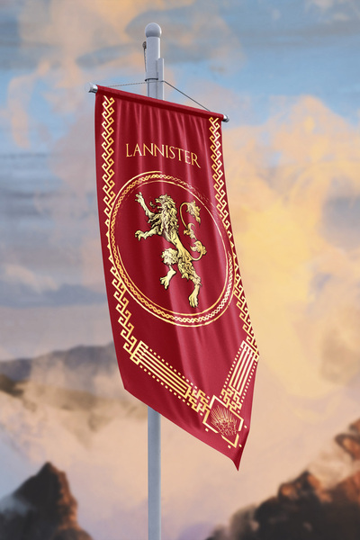 Vagonik Game of Thrones Lannister Hanedanlığı Flama Bayrak