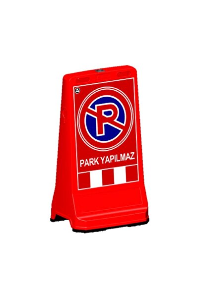 vizyon trafik Ultra Levhalı Reklam Dubası ( Ikiyönde Uyarı) - Evelux (PARK YA...