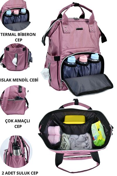 Çantaland Comfortable and Convenient Mother Baby Care Backpack Suitable for Human Health - 100% Mothers' Choice