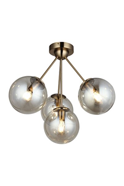 LUCEA Polıno 4 Lu Antik Lak Plafonyer 4xe27