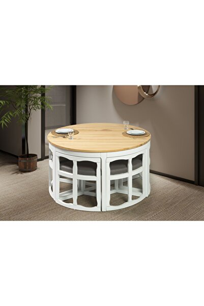 TEKMAN KAYIN YUVARLAK ADA 6 LI TAKIM