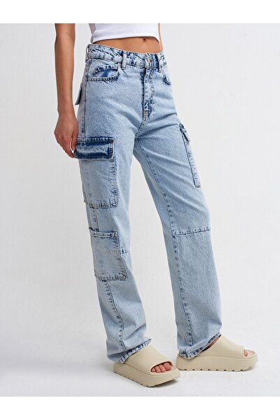 Dilvin 70832 Pantaloni cargo pentru spălarea zăpezii-albastru