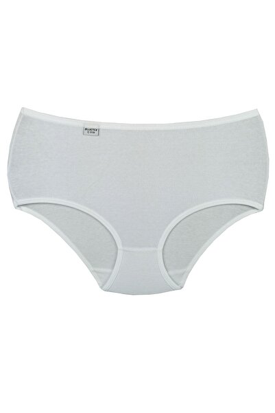 Bluence Bato alb din bumbac Lycra cu talie înaltă, 3 bucăți