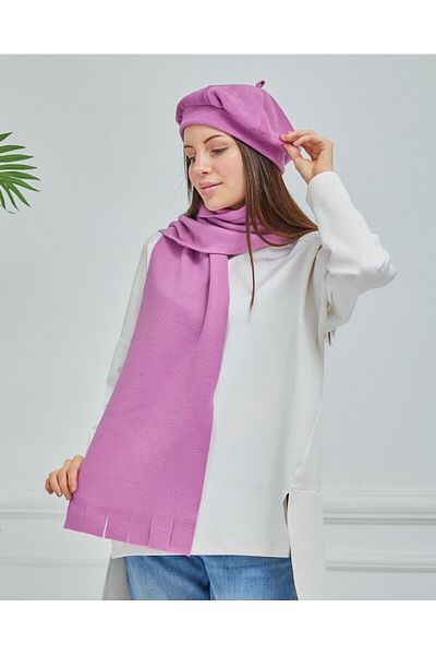mercantoptan Scarf Suit Painter Beret Polar French Model
