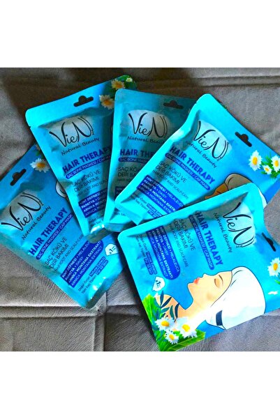 Vien VİEN HAİR TERAPY SAÇ KÖKÜ VE DERİ BAKIMI SAÇ BONE MASKESİ 5'Lİ