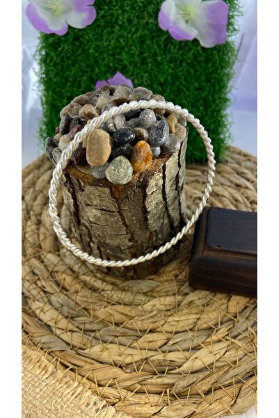 Midyat Artuklu Gümüşçülük Burma Modeli Gümüş  Bilezik