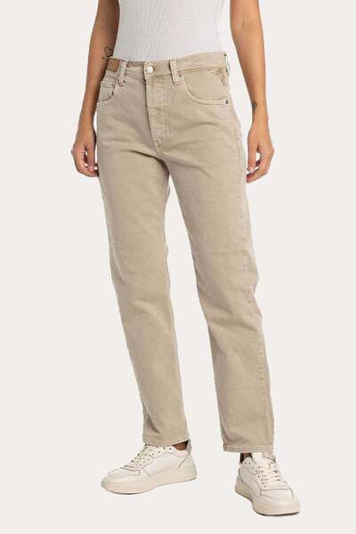 Replay Maijke Straight Fit Yıkamalı Jeans