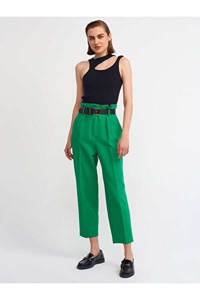 Dilvin 10342 Left Shoulder Low-cut Knitwear Undershirt-black