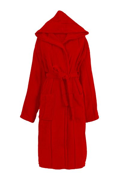 YGHome YG Home Cotton Unisex Hooded Bathrobe - Wave Dark, Slide-on Design