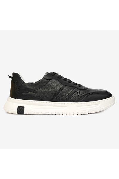 Greyder Genuine Leather Men's Black Casual Shoes - 4Y1Ca64534