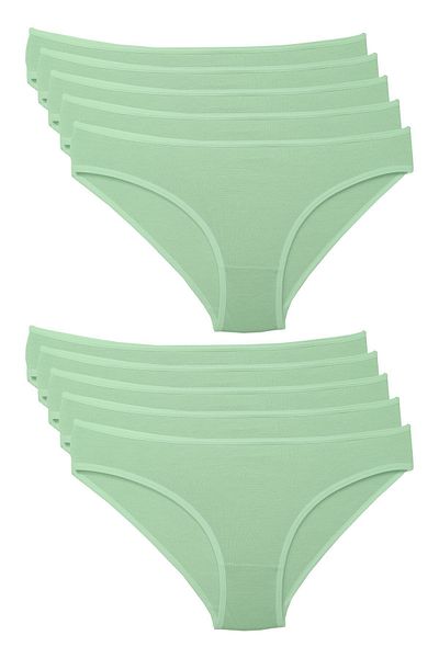 Bluence Slip βισκόζης Lycra χαμηλής μέσης 10 τεμαχίων