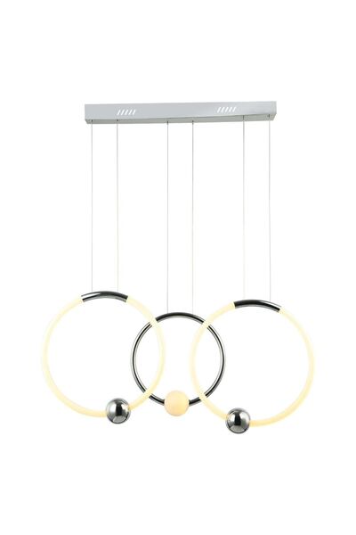 LUCEA Montese 3 Lu Krom Ledlı M.ustu Sarkıt 60w 3000k