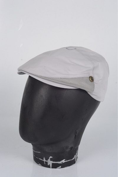 mercantoptan 100% Linen Fabric Summer Size Mesh Model London Beanies