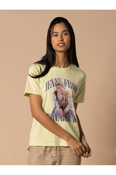 URBAN HAUL By Styli Regular Fit Jennifer Lopez Graphic T-Shirt