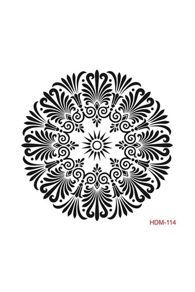 Cadence Mandala Stencil (template) 25x25 Cm