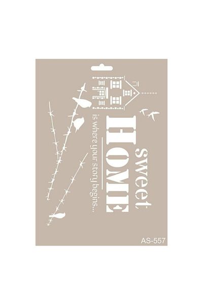 Cadence As557 - A4 Stencil Sweet Home